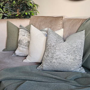 Valloni-Forest green cushion