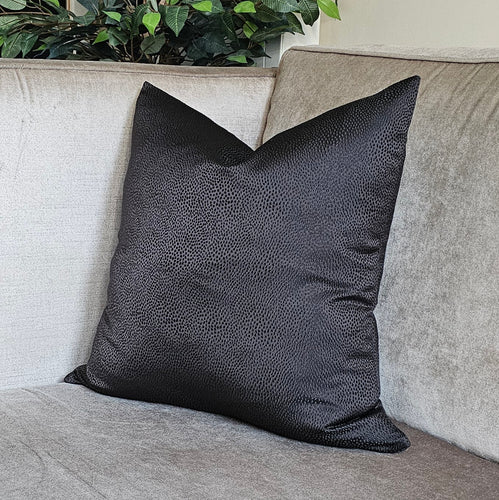 Soho-black scatter cushion