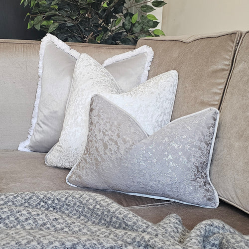 Glamour Grey / Clarisa grey piping