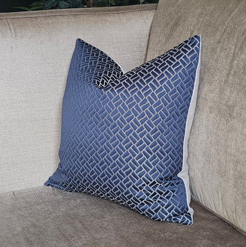 Reno / navy grey scatter cushion
