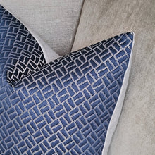 Load image into Gallery viewer, Reno / navy grey scatter cushion