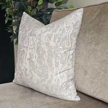 Load image into Gallery viewer, Marble/ grey- beige cushion cover