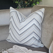 Load image into Gallery viewer, Varadero- Taupe / grey contrasting cotton piping