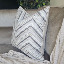 Load image into Gallery viewer, Varadero- Taupe / grey contrasting cotton piping