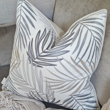 Load image into Gallery viewer, Saona- Taupe / grey contrasting cotton piping