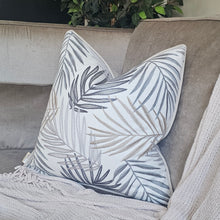 Load image into Gallery viewer, Saona- Taupe / grey contrasting cotton piping