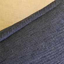 Load image into Gallery viewer, Kali navy blue textured piped cushion