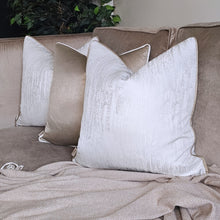 Load image into Gallery viewer, Clarisa - gold / ice white piping