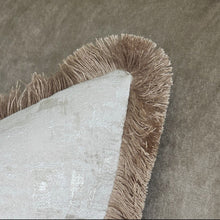 Load image into Gallery viewer, Remona bed set of 6 ruche fringe/ piped cushions