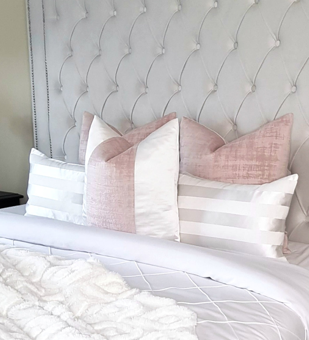 Pink new arrivals bed cushions