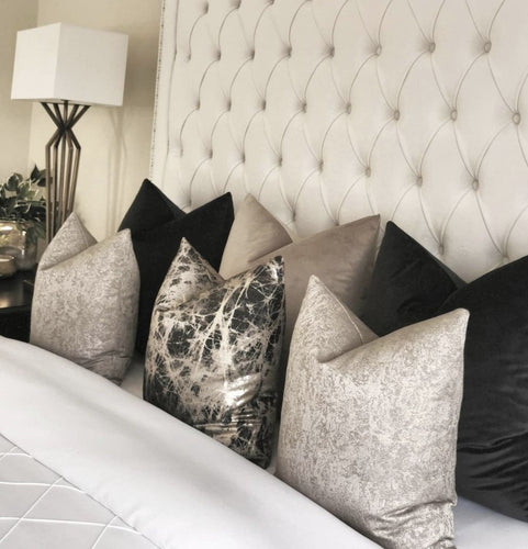 Venus Black / taupe / set of 6 cushions